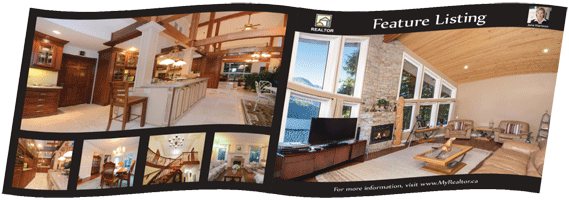 Fast 1-2 days and Cheapest Real Estate Open House Feature Sheet Printing in Vancouver